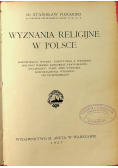 Wyznania religijne w Polsce 1927 r.