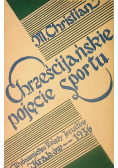 Chrześcijańskie pojęcie sportu 1936 r.