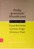 Próby gramatyki filozoficznej