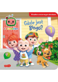 Cocomelon Gdzie jest Bingo? Książka z otwieranymi okienkami