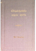 Chrześcijańskie pojęcie sportu 1936 r.