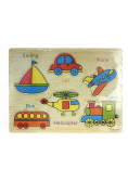 Puzzle drewniane Pojazdy