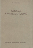 Materiały i narzędzia ścierne