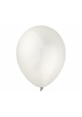 Balony Decomex metallic Pearl White 100szt