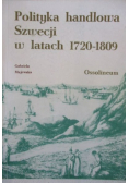 Polityka handlowa Szwecji w latach 1720 - 1809