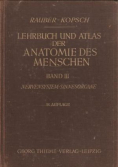 Lehrbuch und atlas der anatomie des menschen Band III