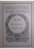 Uczciwa dziewczyna Pan Teodor Zrzęda