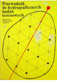 Przewodnik do hydrograficznych badań terenowych