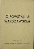 O powstaniu warszawskim 1944r