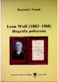 Leon Wolf. Biografia polityczna