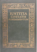 Iustitia Civitatias Fundamentum