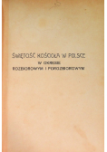 Świętość kościoła w Polsce  1930 r.