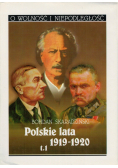 Polskie lata 1919 1920 Tom 1