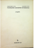 Podręcznik geometrii wykreślnej