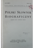 Polski Słownik Biograficzny tom XXXIV 4 zeszyty