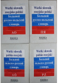 Wielki słownik rosyjsko polski polsko rosyjski Tom 1 do 4