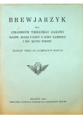 Brewjarzyk dla członków trzeciego zakonu najśw Marji Panny z Góry Karmelu i św Matki Teresy 1929 r
