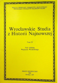 Wrocławski Studia z Historii Najnowszej