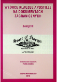 Wzorce klauzul apostille na dokumentach zagranicznych Zeszyt II