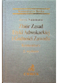 Zbiór Zasad Etyki Adwokackiej i Godności Zawodu Komentarz