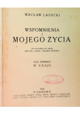 Wspomnienia z mojego życia Tom I 1933 r.