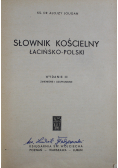 Słownik kościelny łacińsko polski