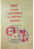 1000 pytań i odpowiedzi z dziedziny techniki