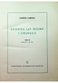 Kronika lat wojny i okupacji Tom III