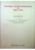 Functional anatomy and histology of the lung