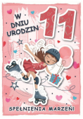 Karnet urodziny 11