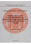 Katalog dokumentów i listów krzyżackich Archiwum Państwowego w Toruniu Tom II