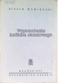 Wyposażenie kadłuba okrętowego