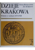 Dzieje Krakowa Tom II