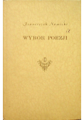 Nowicki wybór poezji