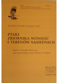Ptaki zbiornika wonieść i terenów sąsiednich