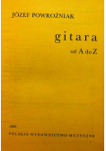 Gitara od A do Z