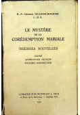 Le Mystere de la Coredemption Mariale 1951 r.