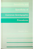Sensitivity and specificity of common scintigraphic procedures