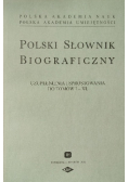 Polski Słownik biograficzny Uzupełnienia i sprostowania do tomów I do XL
