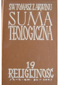 Suma Teologiczna Tom 19 Religijność