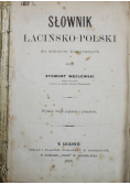 Słownik  Łacińsko Polski
