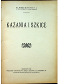 Kazania i Szkice 1921 r.