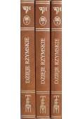 Wielka historja powszechna Dzieje Rzymu Tom III Części 1- 3 Reprint z 1934 r