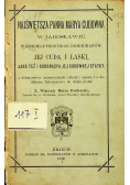 Najświętsza Panna Marya Cudowna w Jarosławiu 1892 r.