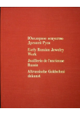 Early Russian Jewelry Work