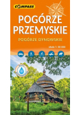 Pogórze Przemyskie, Pogórze Dynowskie mapa laminowana