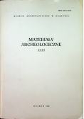 Materiały archeologiczne XXIII