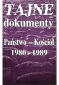 Tajne dokumenty Państwo Kościół 1980 1989