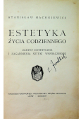 Estetyka życia codziennego 1934 r.