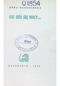 Nie bój się nocy